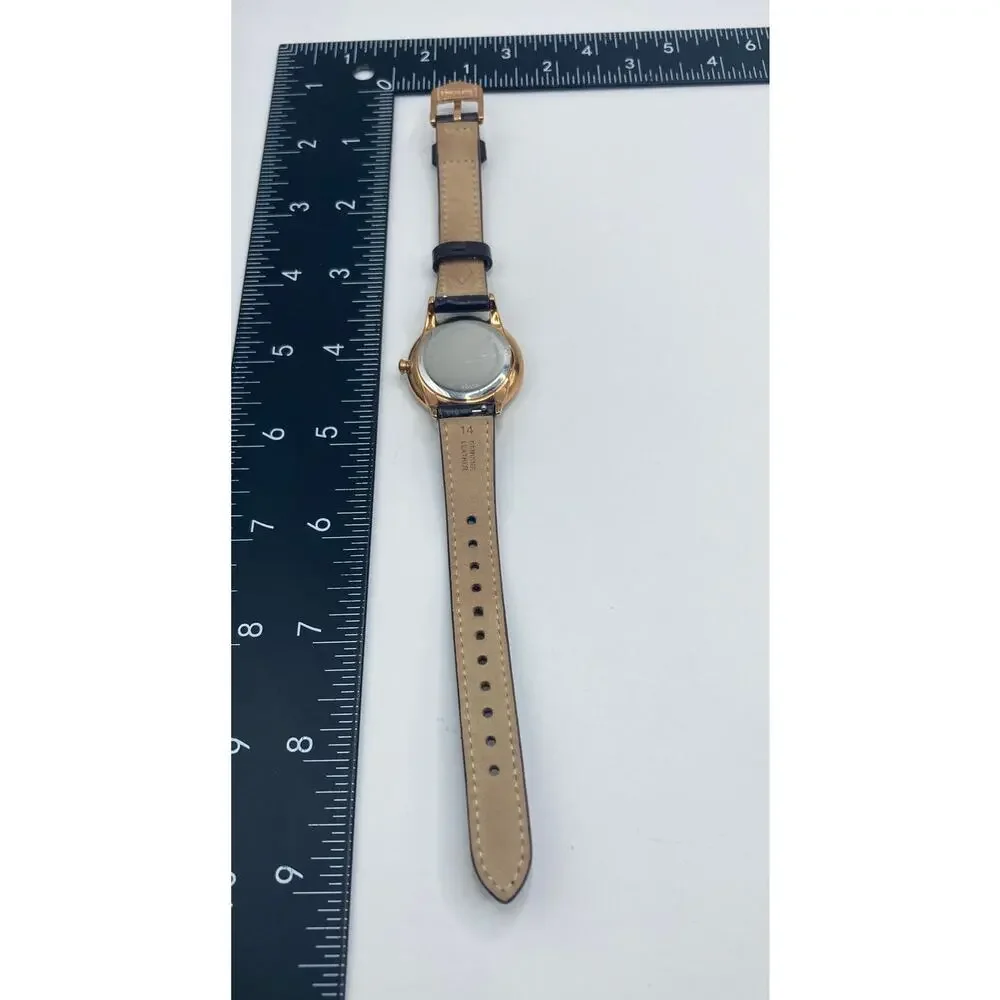 Fossil Rose Gold MOP Dial Womens Watch 30mm - Fresh Battery - Adjustable WR 3ATM - Picture 10 of 12